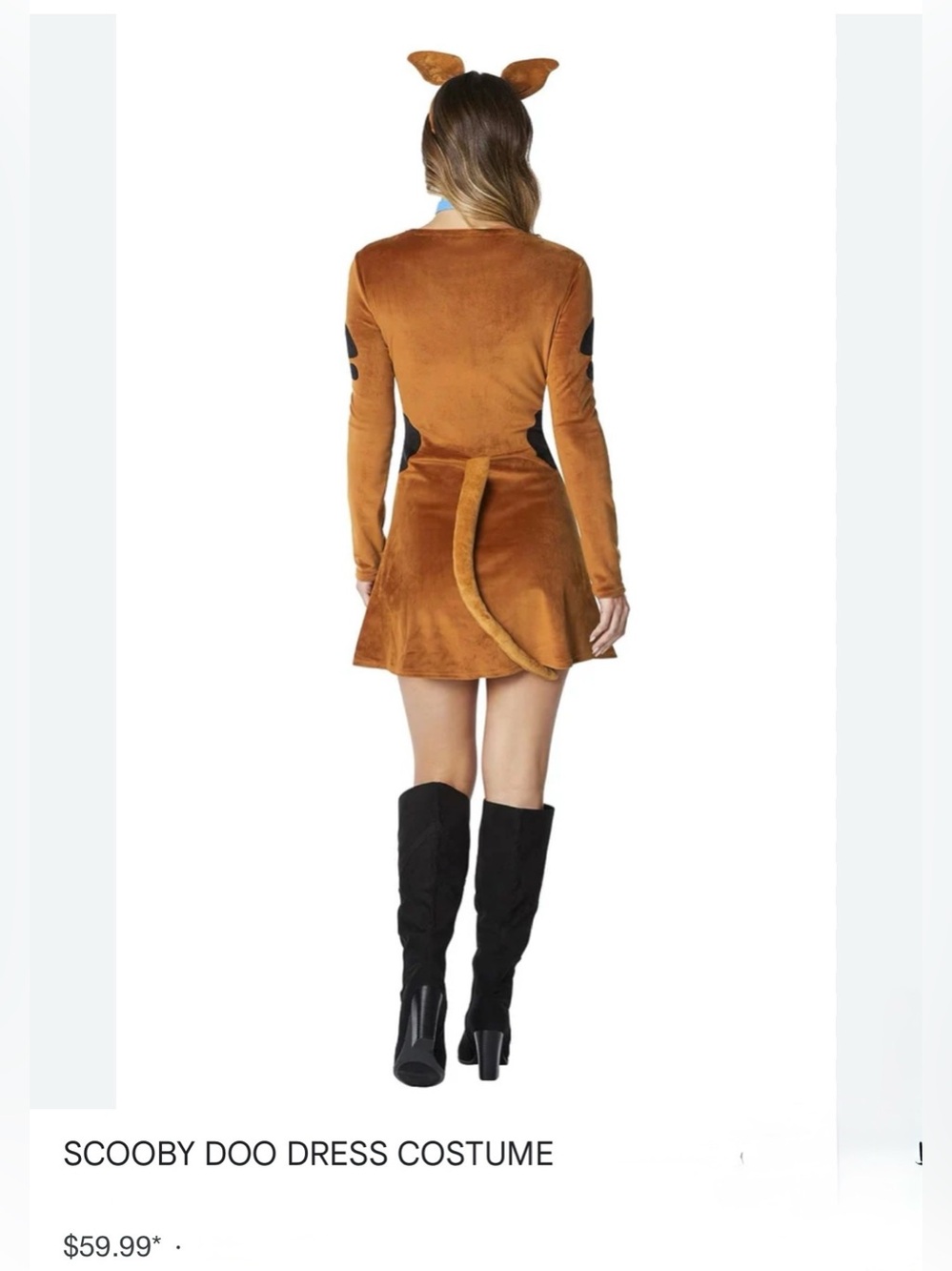 Scooby Doo Dress Costume S - Picture 4 of 16